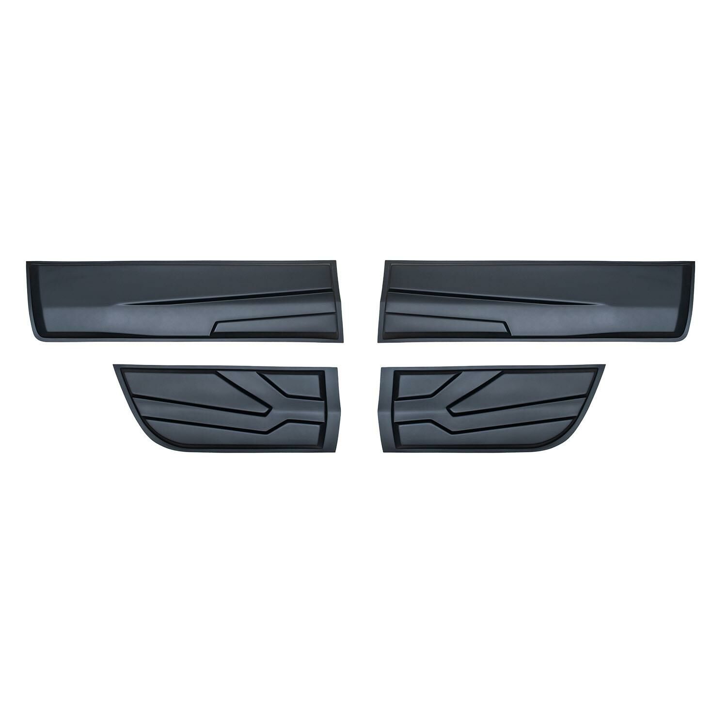 Mitsubishi L200 2019+ Kapı Kaplama Seti - Siyah