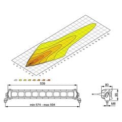 HELLA ValueFit LBX 540 55cm Off Road LED Bar