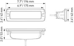 Hella Black Magic 6 Ledli 1600 lm 30w Gömme Led