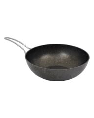 Granit Döküm Wok Tava 28cm