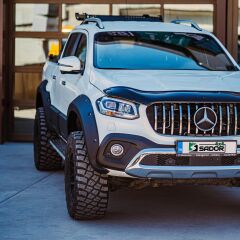 Mercedes X Class Çamurluk Seti - 4.5 cm - Çıkıntılı