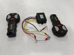 Kablosuz Çift Kumandalı Xdyna Vinç Kumandası 12 Volt